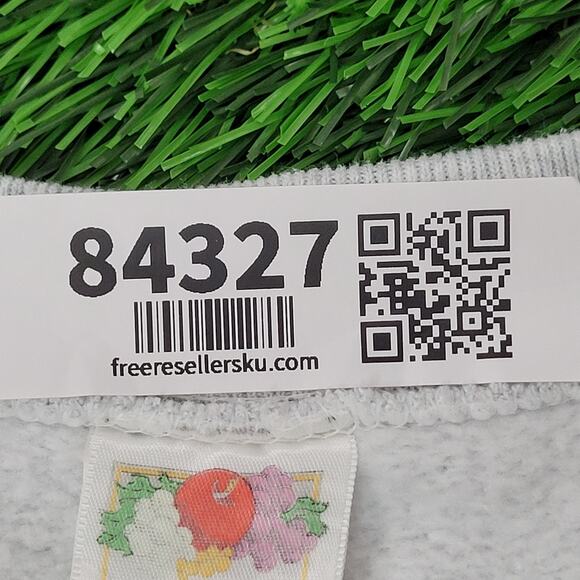 Vintage Indian-Lake Ohio Sweatshirt Women Medium 21x25 Baggy - Picture 5 of 14